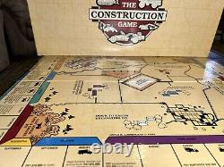 The Construction Game Very Rare 1993 Limited First Run Made USA UNUSED See Pics