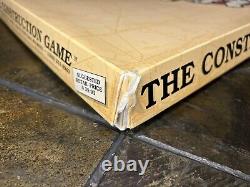 The Construction Game Very Rare 1993 Limited First Run Made USA UNUSED See Pics
