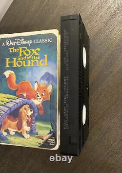 The Fox & The Hound 1994 Disney Black Diamond Classic VHS Very Rare, Pristine