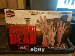 The Walking Dead Bookends By Gentle Giant. Very Rare Collectible Limited Edition