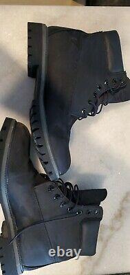 Timberland Boots Mens Size 12 Black Camouflage Very Rare Limited Condition