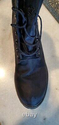 Timberland Boots Mens Size 12 Black Camouflage Very Rare Limited Condition