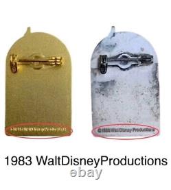 Tokyo Disneyland Casting Limited Badge Mickey Creative Design 1983 Very Rare