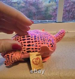 Ty Chaser XVIII Teeny Tys France Very Rare Limited Beanie Baby