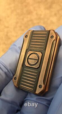 Used Wear Copper Shield Magnet Haptic Fidget Slider #59 Very Rare Limited EDC