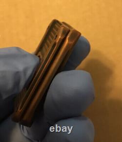 Used Wear Copper Shield Magnet Haptic Fidget Slider #59 Very Rare Limited EDC
