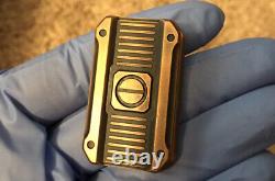 Used Wear Copper Shield Magnet Haptic Fidget Slider #59 Very Rare Limited EDC