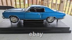 VERY RARE 1/18 Ertl Authentics 1971 Chevrolet Monte Carlo Blue Matco Tools