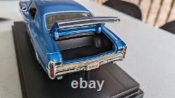 VERY RARE 1/18 Ertl Authentics 1971 Chevrolet Monte Carlo Blue Matco Tools