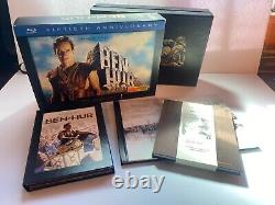 VERY RARE #11,111 Limited Edition BEN-HUR 50th Anniversary Box Set Blu-Ray DVD