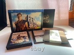 VERY RARE #11,111 Limited Edition BEN-HUR 50th Anniversary Box Set Blu-Ray DVD