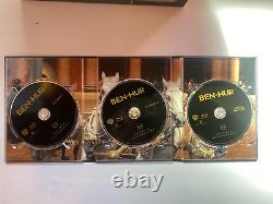 VERY RARE #11,111 Limited Edition BEN-HUR 50th Anniversary Box Set Blu-Ray DVD