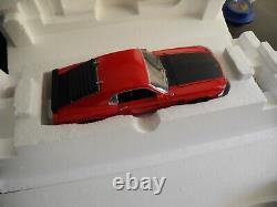 VERY RARE 1969 Red Mustang Boss 302 Franklin Mint limited Edition 1441/2500