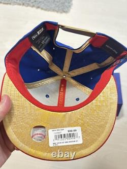 VERY RARE! 2016 Chicago Cubs World Series Champions 3 Hat Limited Edition Box