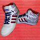 Very Rare Adidas Top Ten High Size 9.5 Red White Blue Limited Edition