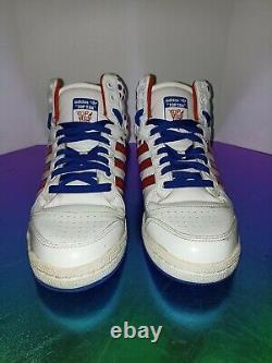 VERY RARE Adidas Top Ten High Size 9.5 Red White Blue Limited Edition