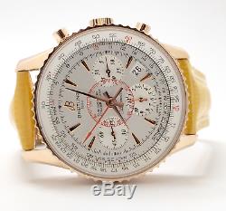VERY RARE BREITLING Montbrillant 01 Limited Edition Navitimer 18K Gold RB0131