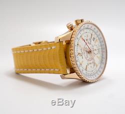 VERY RARE BREITLING Montbrillant 01 Limited Edition Navitimer 18K Gold RB0131