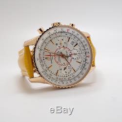 VERY RARE BREITLING Montbrillant 01 Limited Edition Navitimer 18K Gold RB0131