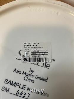 VERY RARE Black Santa Cookie Jar Marked Stonelife Asia Master Limited SAMPLE
