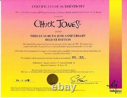 VERY RARE Chuck Jones Neiman Marcus Roadrunner Coyote limited edition cel