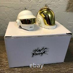 VERY RARE Daft Punk Limited Edition Ornament Set White Christmas