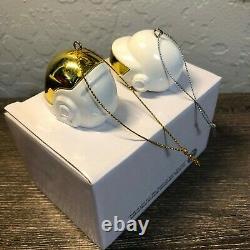 VERY RARE Daft Punk Limited Edition Ornament Set White Christmas