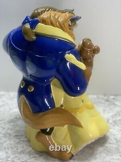 VERY RARE Disney Beauty and the Beast Limited Edition 350 Cookie Jar Ceramic