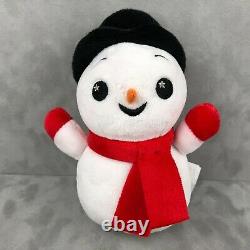 VERY RARE Disney Parks Wishables Christmas Snowman Plush Limited Holiday Release