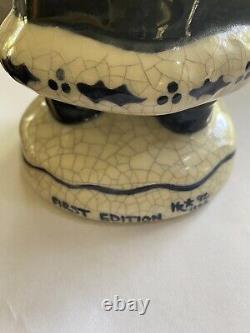 VERY RARE FIRST EDITION Dedham Pottery Potting Shed 1992 Limited Edition Santa