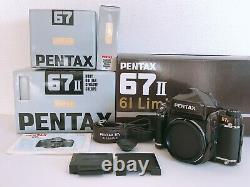 VERY RARE? Full Set? TOP MINT in Box? PENTAX 67 II 61 Limited from JAPAN #45