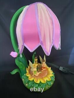 VERY RARE HIGHLY SOUGHT AFTER Disney Store Tinkerbelle Fairies Lamp! LIMITED