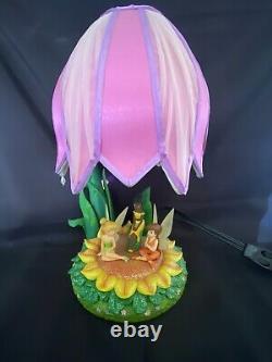 VERY RARE HIGHLY SOUGHT AFTER Disney Store Tinkerbelle Fairies Lamp! LIMITED