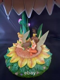 VERY RARE HIGHLY SOUGHT AFTER Disney Store Tinkerbelle Fairies Lamp! LIMITED