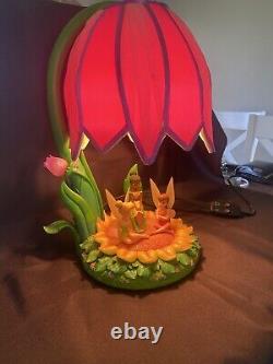 VERY RARE HIGHLY SOUGHT AFTER Disney Store Tinkerbelle Fairies Lamp! LIMITED