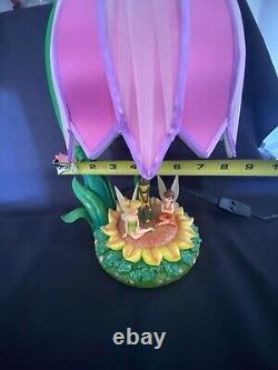 VERY RARE HIGHLY SOUGHT AFTER Disney Store Tinkerbelle Fairies Lamp! LIMITED