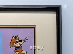 VERY RARE Hanna Barbera Limited Ed PIXIE & DIXIE & MR JINKS Title Card Sericel