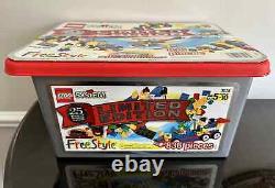 VERY RARE LEGO Freestyle Limited Edition Silver Tub (3028) NEW & SEALED 1998