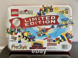 VERY RARE LEGO Freestyle Limited Edition Silver Tub (3028) NEW & SEALED 1998