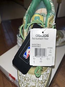 VERY RARE LIMITED 2007 Adidas TRX NBA Boston Celtics Red Auerbach Tribute Size 9