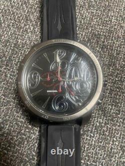 VERY RARE! LIMITED EDITION! DIESEL MR. CARTOON DZMC-0001 Black Rubber 202410M