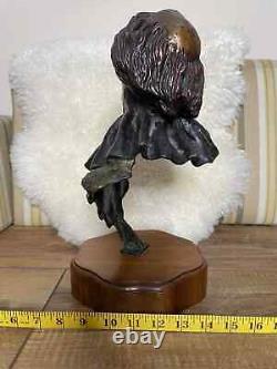 VERY RARE Limited Edition'Opening Night' Bronze Clown Sculpture by Paul Wegner