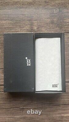 VERY RARE Montblanc Leather 3 Pen Pouch Case Box Sun Limited Edition