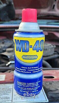 VERY RARE! NEW WD-40 50th ANNIVERSARY LIMITED EDITION CAN 11 OZ