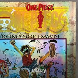 VERY RARE One Piece Vol 1 Romance Dawn Limited Edition Metallic Gold Manga #3978