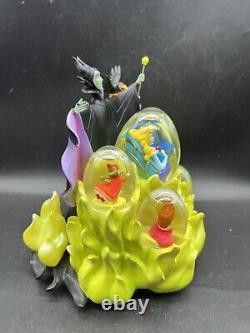 VERY RARE Snow Globe Disney Limited Edition 500 Sleeping Beauty Maleficent 2004