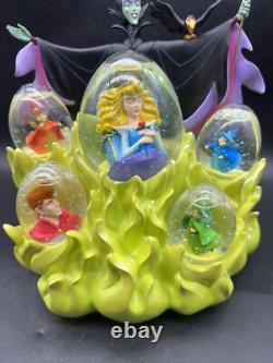 VERY RARE Snow Globe Disney Limited Edition 500 Sleeping Beauty Maleficent 2004