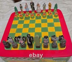 VERY RARE! Star Jars Wizard of Oz Chess Board-Limited Edition 119 of 300
