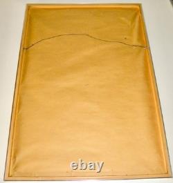VERY RARE Woodcut by Rosalind Smith THE SWINGER Signed Limited Edition 28/100
