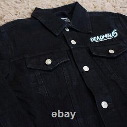 VERY Rare Limited Edition 2020 DeadMau5 Embroiderd Denim Jacket Only 150 Made M